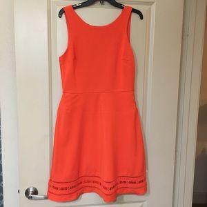Banana Republic orange dress